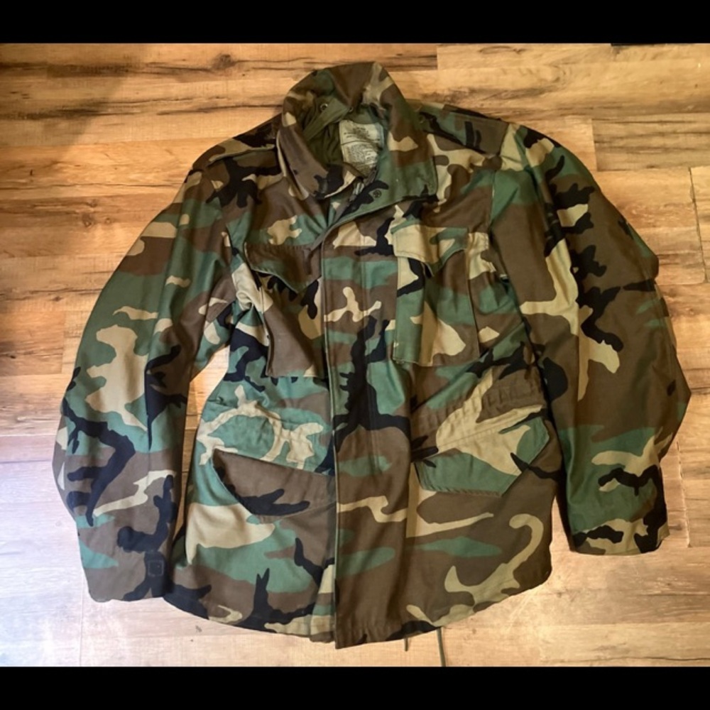 US Army Woodland Camouflage Field Jacket